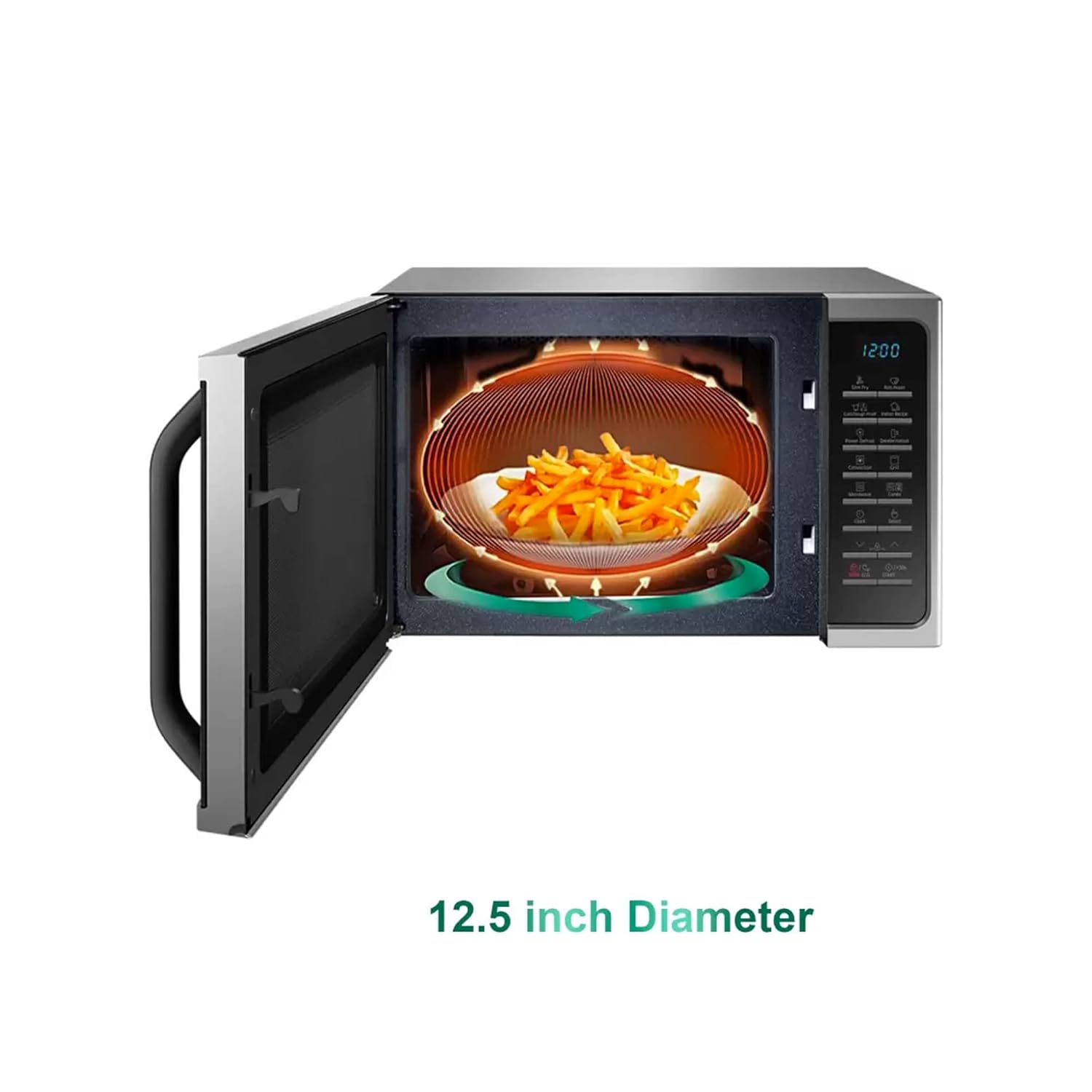 Samsung 28 L SlimFry Convection Microwave Oven MC28A5025VS
